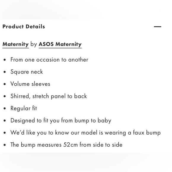 BNWT ASOS Maternity Burgundy Floral Print Milkmaid Long Sleeve Midi Dress Sz 12 - Picture 13 of 13